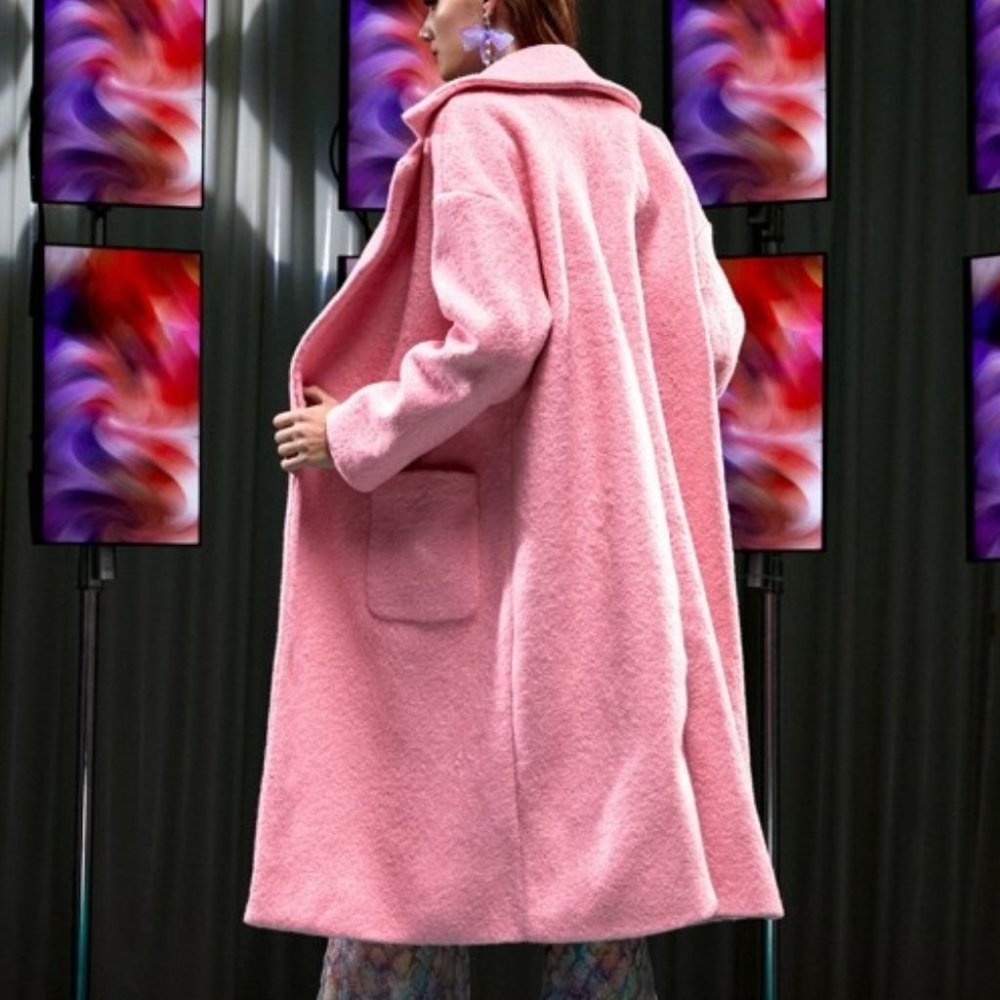 BARBIE DOLLZ Pink overcoat - Picture 5 of 6